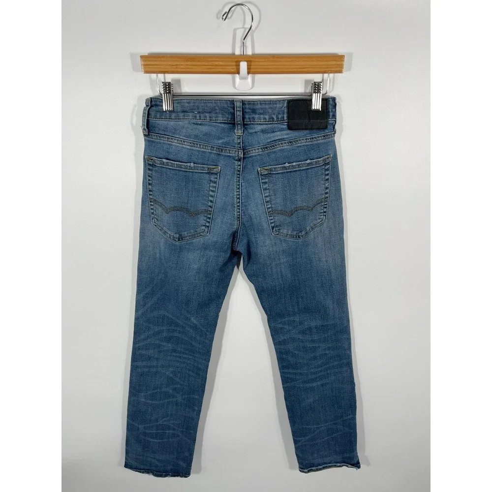 American Eagle Original Straight Jeans Men 28x30 Blue Low Rise Medium Wash Denim